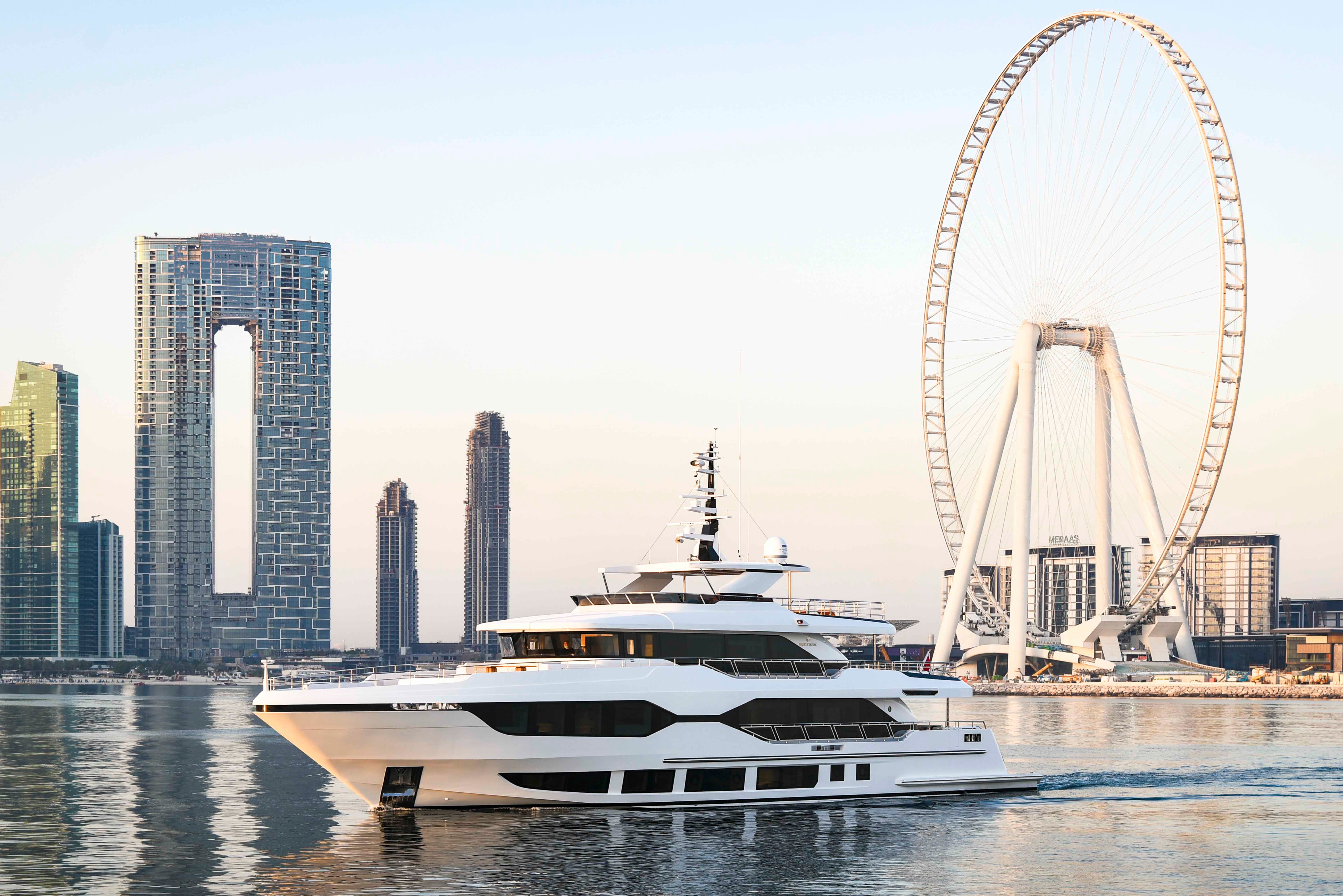Majesty 120 in Dubai Harbour